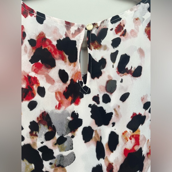 DKNY Printed Sleeveless Top - Size Medium - Picture 4 of 4